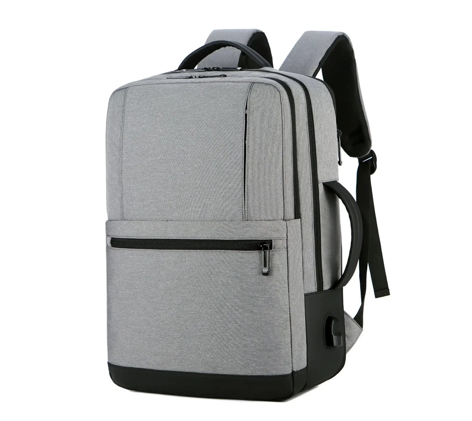 Men's Backpack Multi-function Computer Bag 17 Inch Travel Backpack Bag USB Charging Port Large Capacity Can Expand The Capacity
