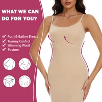 MISSMOLY femmes Shaperwear glisse pour sous les robes ventre contrôle Shapewear complet robe moulante corps Shaper sous la robe 3