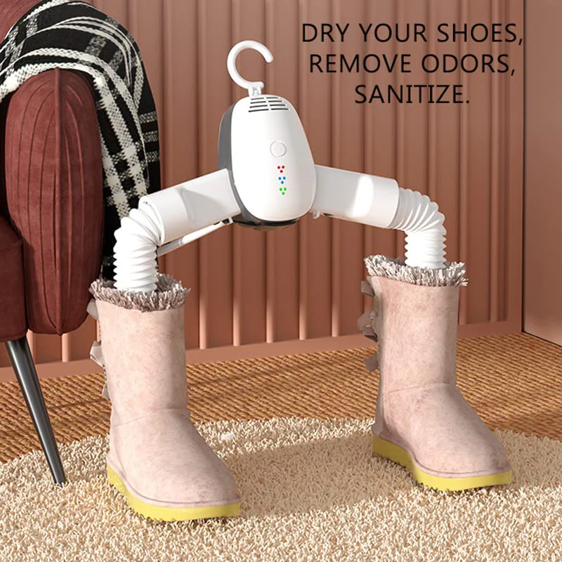 Portable Clothes Dryer Drying Hanger Electric Shoes Clothes Drying Rack Foldable Heater Hanger Machine Travel Laundry Dryer 5