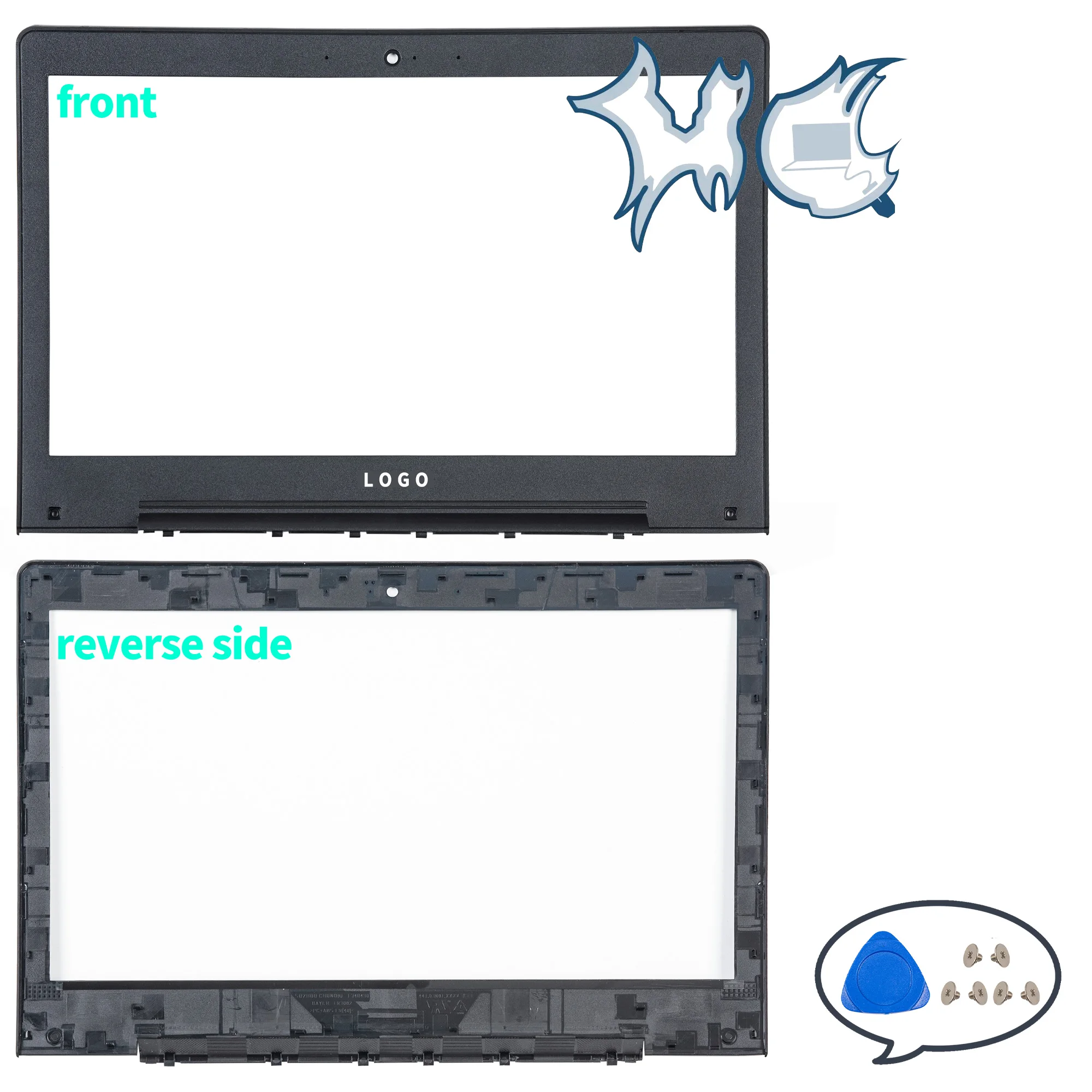 Ideapad 300S-14ISK 500S-14ISK U41-70 S41-35 S41-75 i2000 베젤 힌지 부품용 새 LCD 뒷면 커버 빨간색 교체