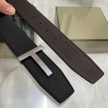 High Quality Designer Belts Men Fashion T Letter 1