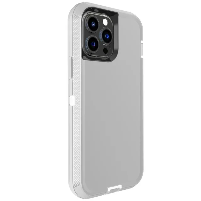 3-in-1 Heavy Duty Rugged Armor Shockproof Phone Case with PC+TPU Protection