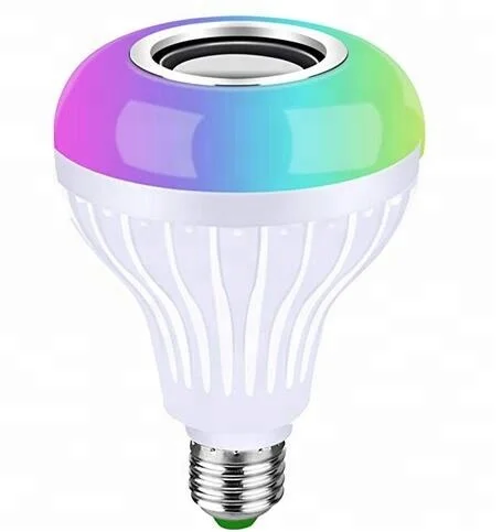 

High quality music light blu tooth speaker full drop ship led bulb