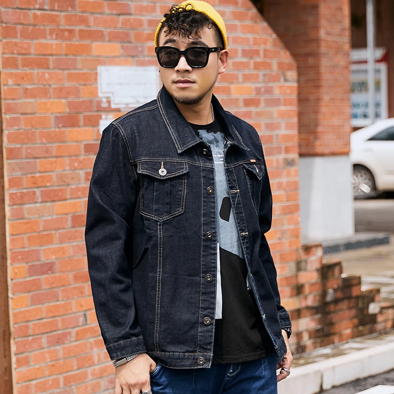 Men's Clothing Oversized Denim Jacket 