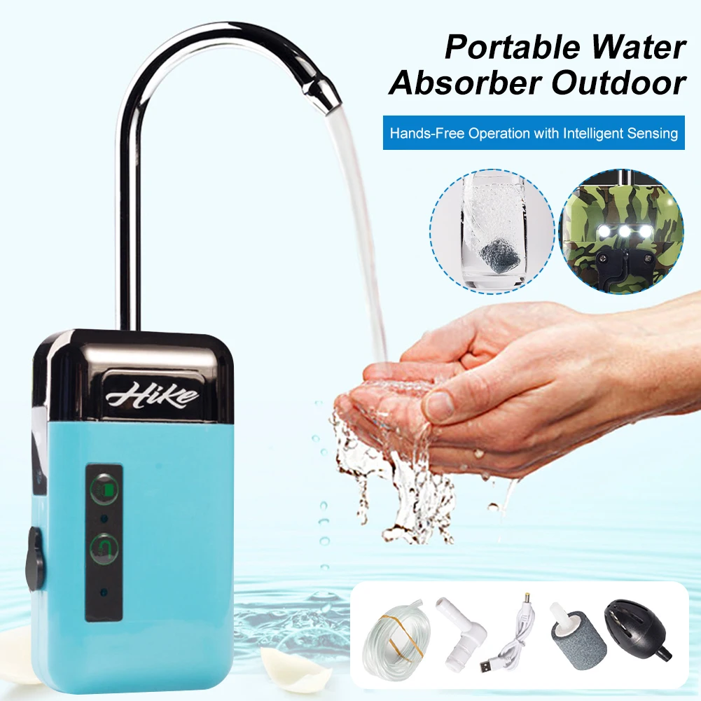 

Portable Water Absorber Outdoor Induction Fishing Water Dispenser Aeration Pump Automatic Bubbles Pumping Water Oxygen Pump