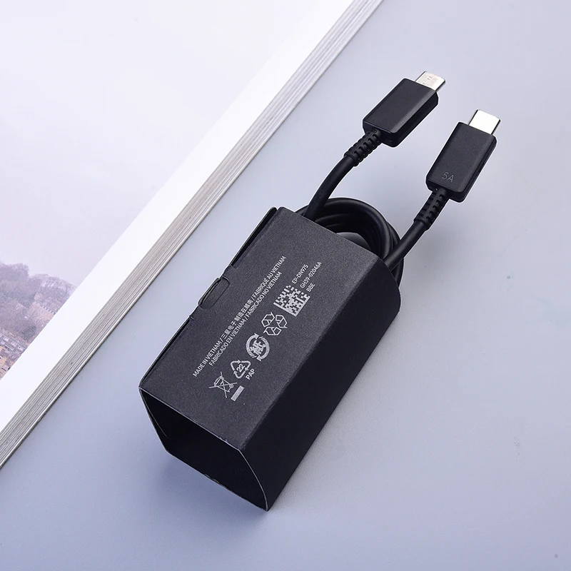 60W Super Fast USB-C Car Charger with Dual Outputs and Charging Cable