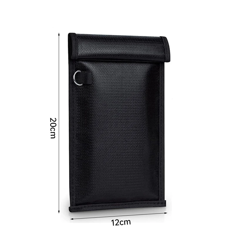 Advanced RFID Signal Blocking Pouch - Secure Faraday Bag for Car Keys and Cell Phones