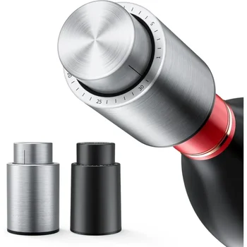 Vacuum Stainless Steel Wine Stopper 1