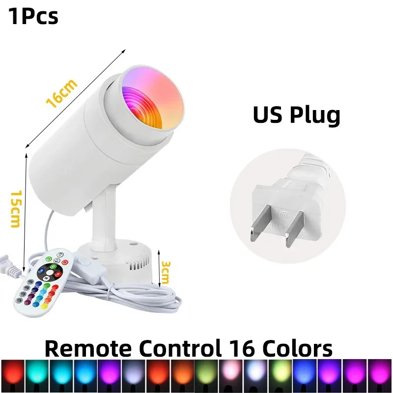 Bühne Led Strahler Rgb Lampe Fernbedienung Einstellbare Atmosphäre Dekoration Innen Decke Licht Ktv Bar Disco Neon Beleuchtung S5182582Feb444602992Aeffa9Fa64C58Y