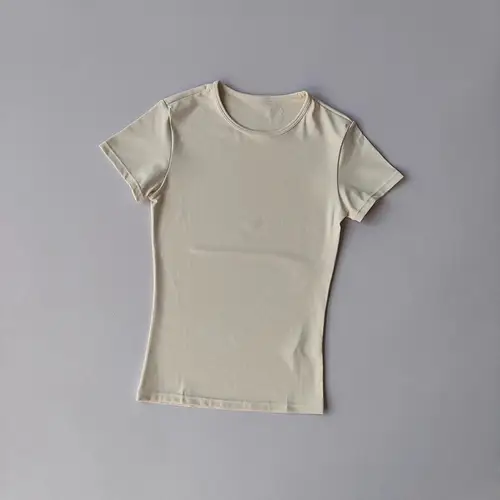 Women's Outdoor Sports Shirt Yoga Wear Fitness T-Shirt Quick Dry Running T-Shirt Workout Top Female Sportswear Exercise Clothing - Image 12