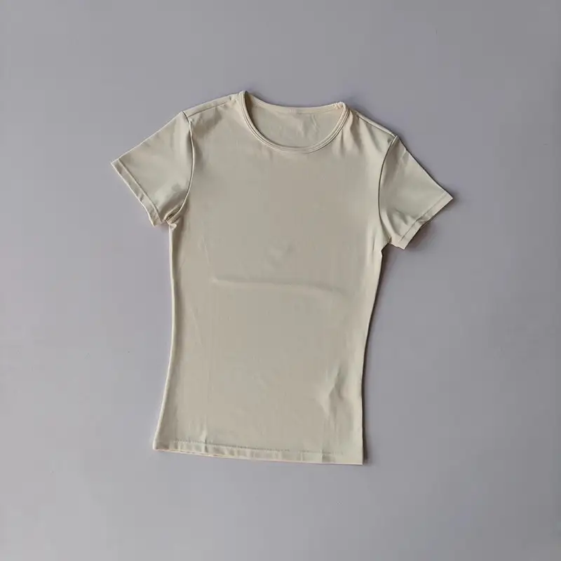Women's Outdoor Sports Shirt Yoga Wear Fitness T-Shirt Quick Dry Running T-Shirt Workout Top Female Sportswear Exercise Clothing - Image 12
