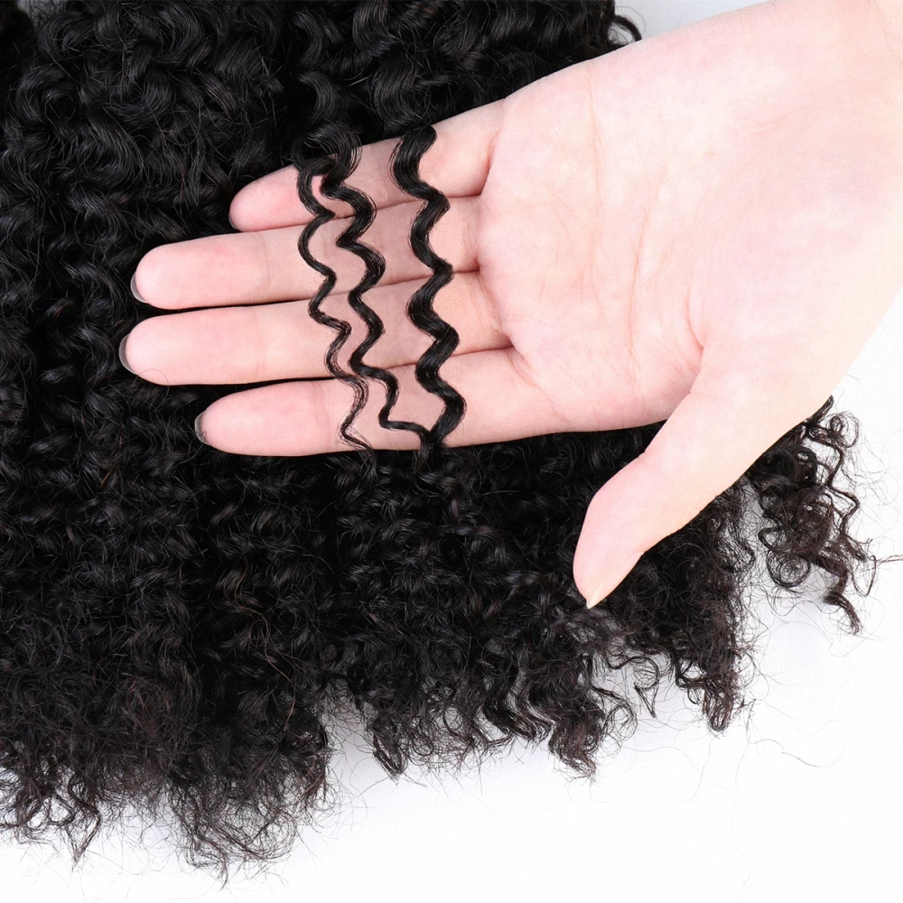 Baby Deep Wave 20 Inch Brazilian Raw Virgin Weaving Bundles Human Hair Loose Curly Water Wave Double Weft 3 Bundles Extensions