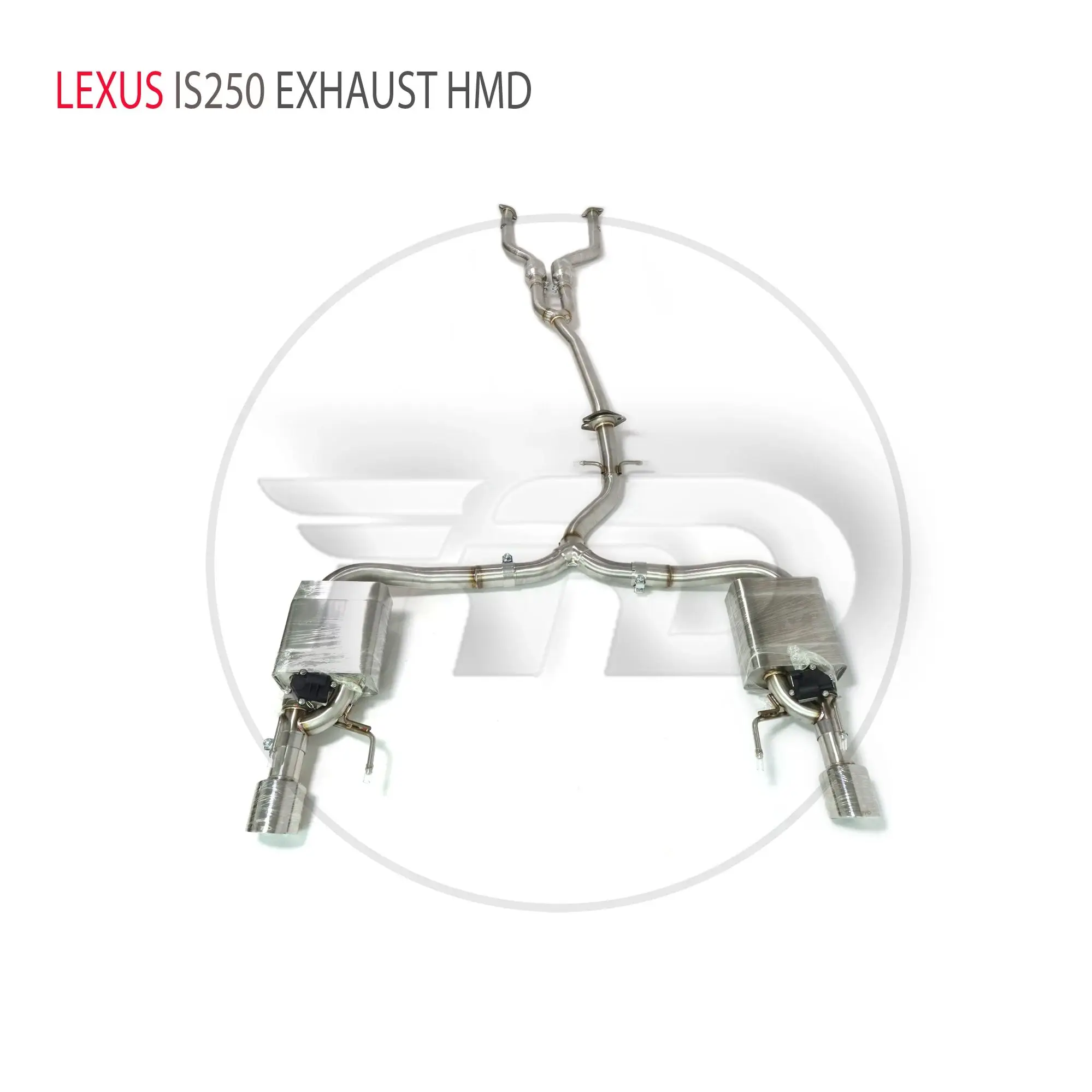 

Выхлопная система HMD из нержавеющей стали Catback для LEXUS IS250 Auto Electronic глушитель клапана