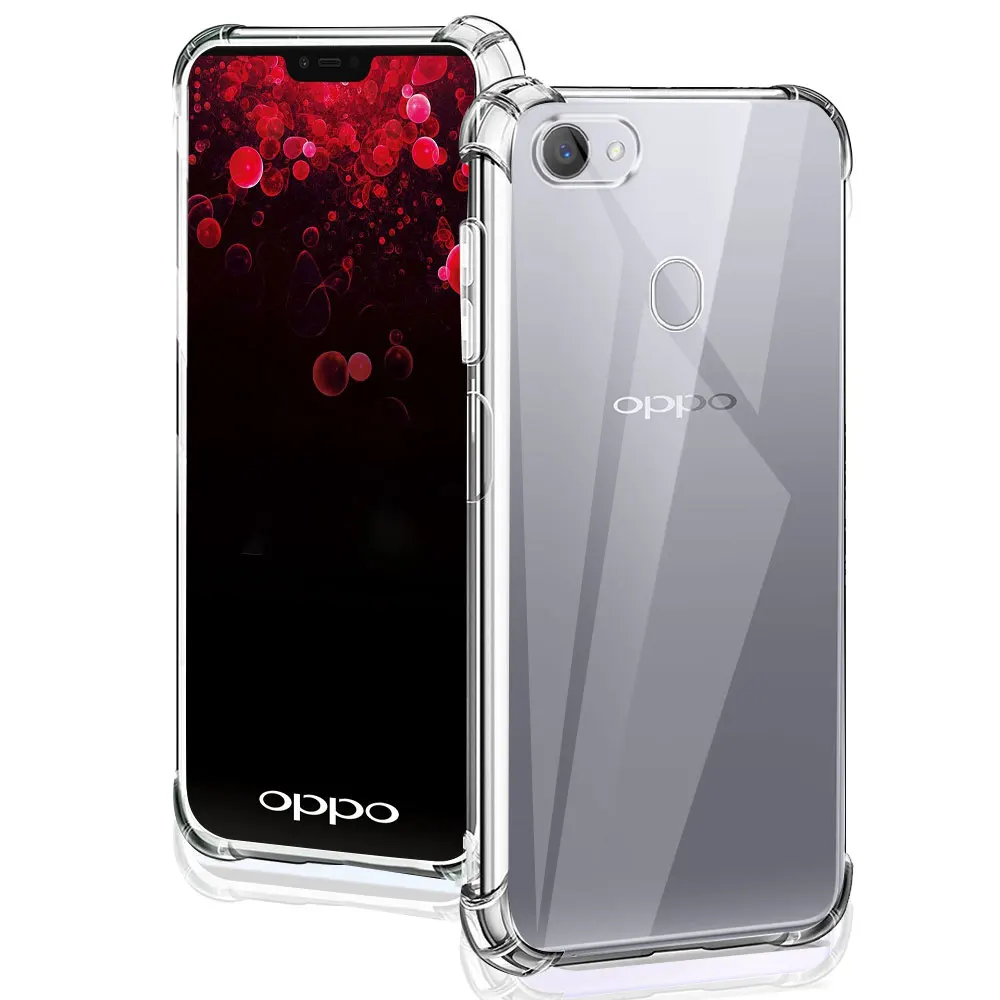 Crystal Clear Shockproof Silicone Protective Phone Case