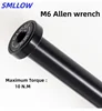 Smllow M12 Axle MTB Road Bike Thru Axle 12*142 12*148 12*168 12*175 frame front fork shaft skewer bicycle thru Axle 5