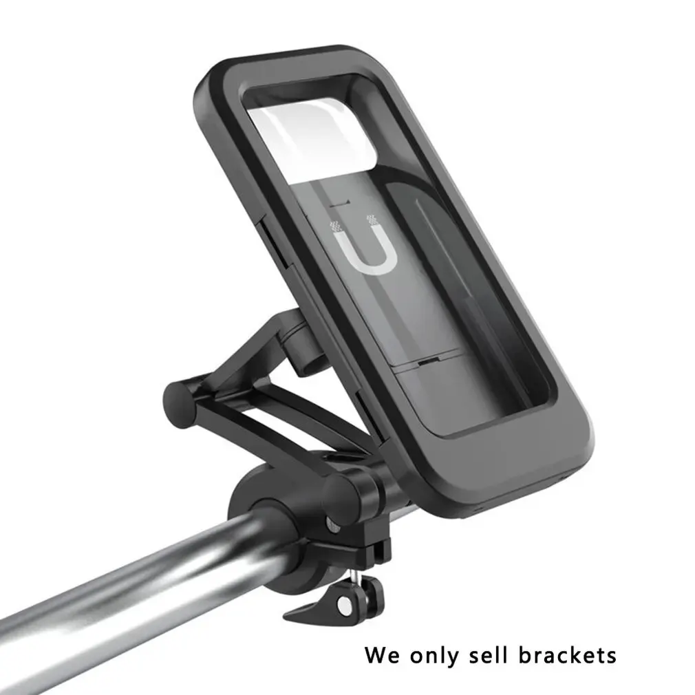 

Mobile Phone Bracket Bicycle Handle Waterproof Support Motorcycle Rearview Mirror Navigation Stable Support