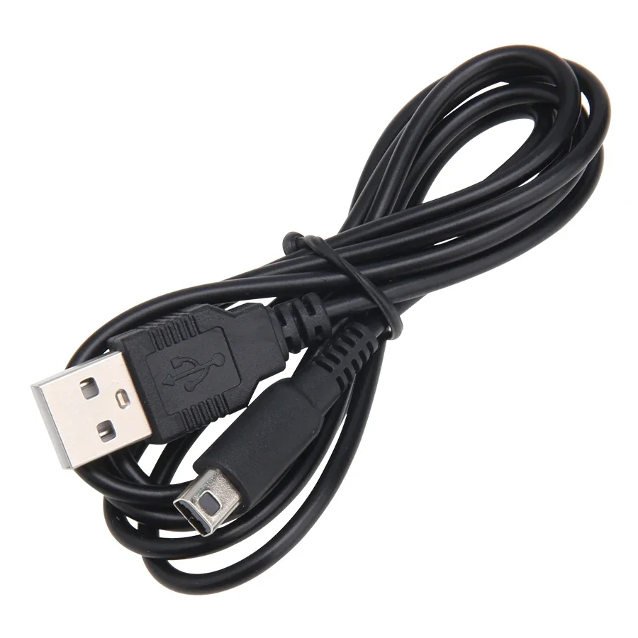 

100pcs 1.2M Black For Nintendo 3DS DSi NDSI XL LL Data Sync Charge Charing USB Cable Lead Charger wholesale price