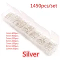 1450pcs Set Silver