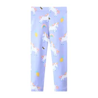 Jumping Meters 2-7T Unicorns Autumn Spring Girls Leggings Pants Print Full Length Girls  Baby Skinny Pencil Pants 1