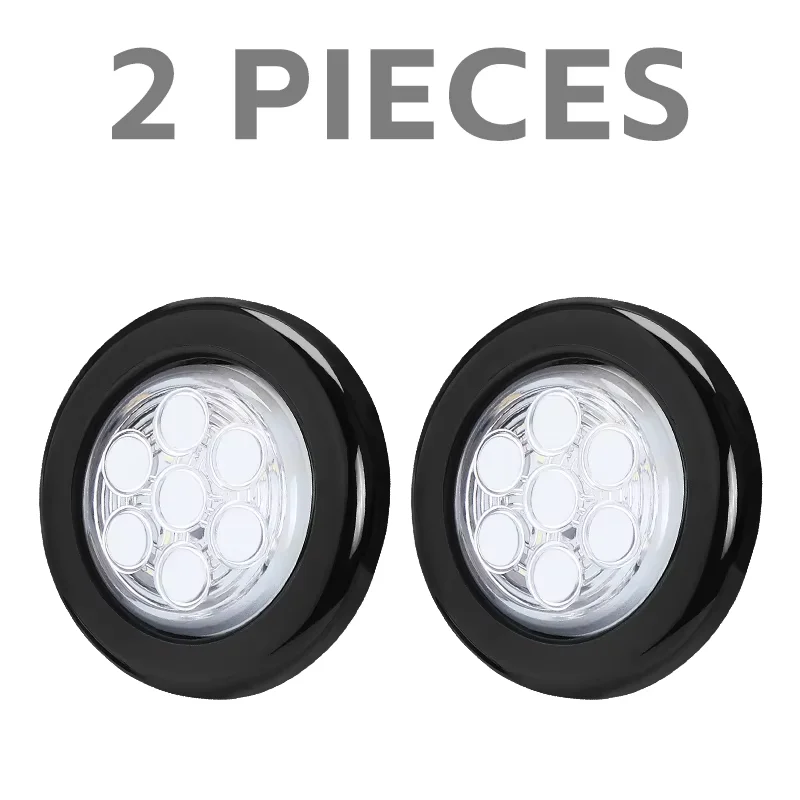 2 Feux Arrière LED Ronds Autonet - 12/24V - Stop, Clignotant Dynamique - Pour Remorque
