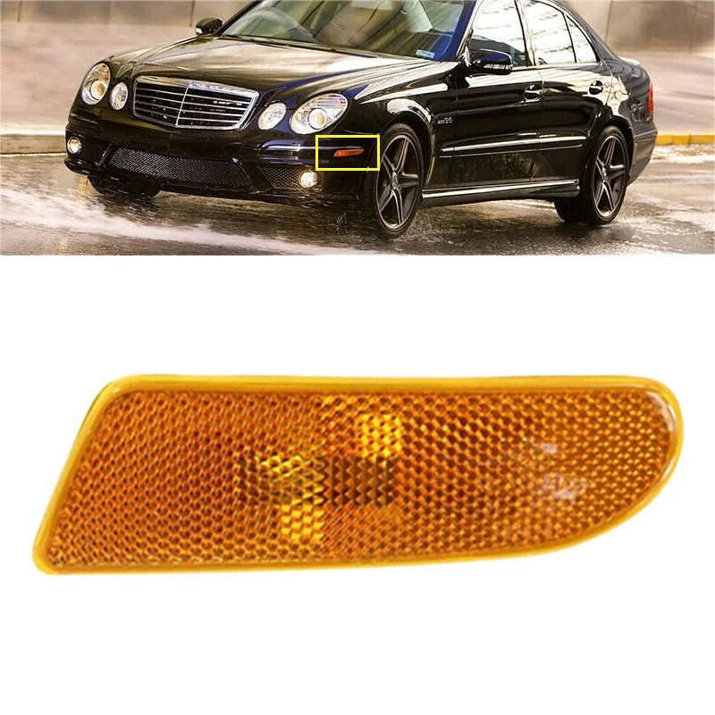 

Передний левый бампер, боковой маркер, сигнал поворота, Φ корпус 2208200121, подходит для Mercedes S-Class W220