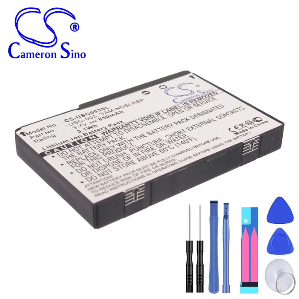 Console Di Gioco Batteria 850Mah/3.1Wh Per Nintendo C/Usg-A-Bp-Eur Sam-Ndslrbp Usg-001 Usg-003 Ds Ds Lite Nero 45G 3.70V