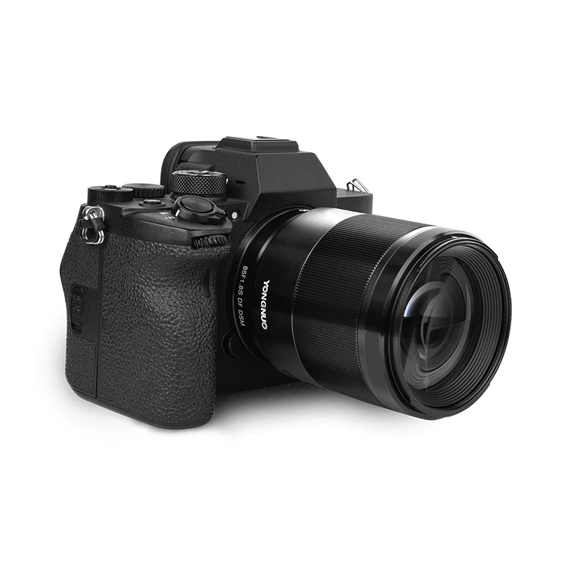 용누오 YN85mm F1.8S 85mm F1.8 DF DSM 카메라 렌즈 자동 초점 렌즈,  E 마운트 카메라용 금속 방수 조리개 렌즈