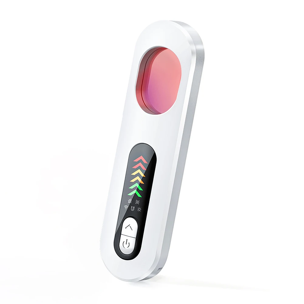 Bug Detector Electronic Sweeper 5 Levels Sensitivity Wireless Signal Scanner Rechargeable Wiretapping Finder Security Protection