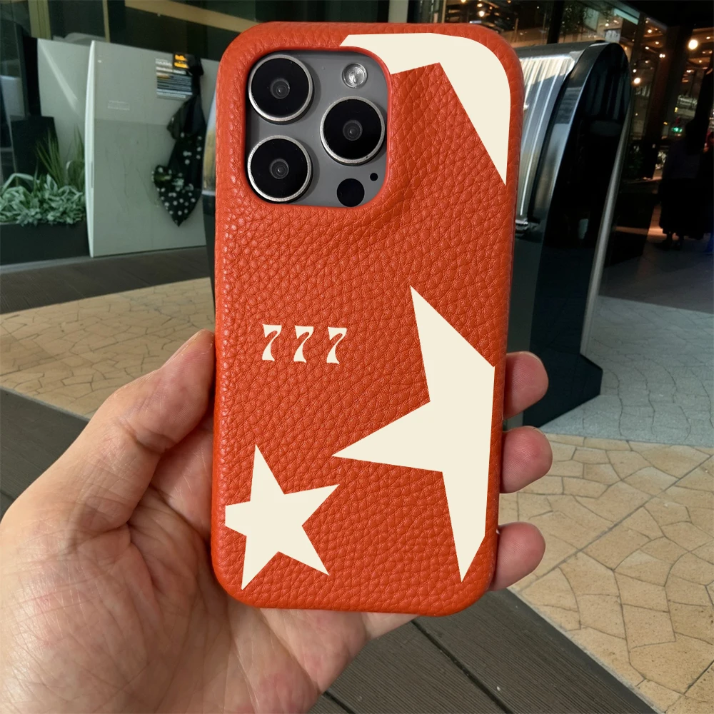 Luxury Five-Pointed Star Phone Case Cover
