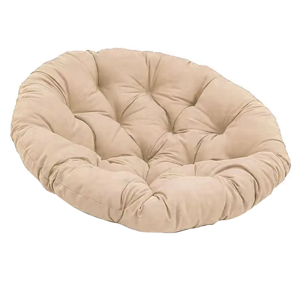 1pc Wasserdichte Stuhl Schaukel Kissen Stuhl Hängenden Korb Stuhl Papaya Stuhl Runde Kissen 60x60 Cm Hause textil Zubehör – Detail 1