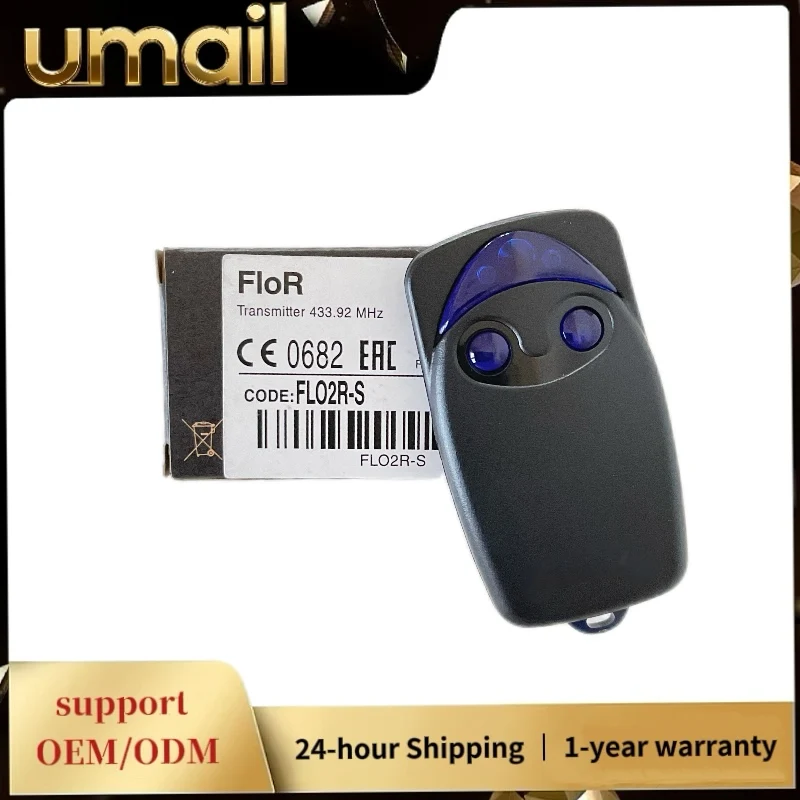 Flo2rs Flo4rs 차고 문 원격 제어 433.92MHz 롤링 코드 ERA ONE INTI ON2 ON4 ON2E ON4E 유니버설과 호환 가능