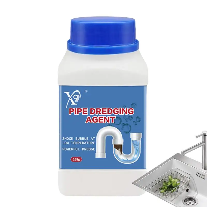 

268g Powerful Kitchen Pipe Dredging Agent Dredge Deodorant Toilet Sink Drain Cleaner Sewer Fast Cleaning Tools