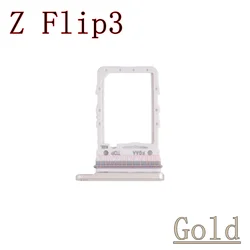 Universal Sim Card Tray Holder for Samsung Galaxy Z Flip3 5G (Z Flip3 5G gold)