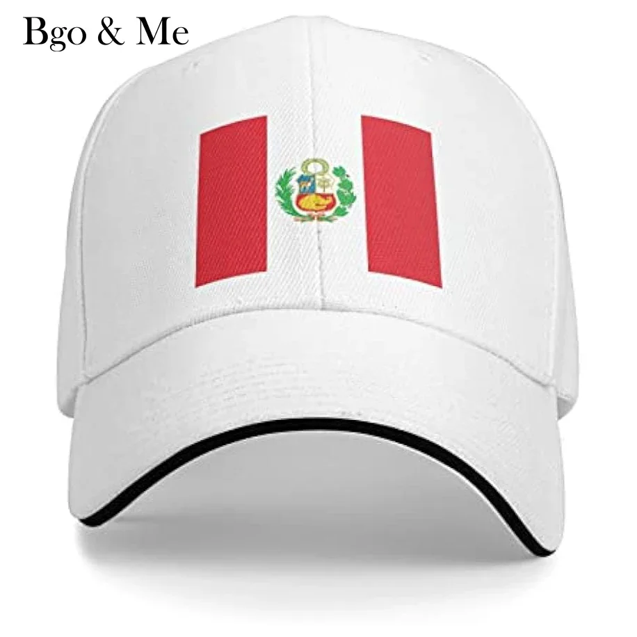 

Flag Of Peru Unisex Baseball Cap Fits Men Women Adjustable Dad Hat Sandwich Bill Cap