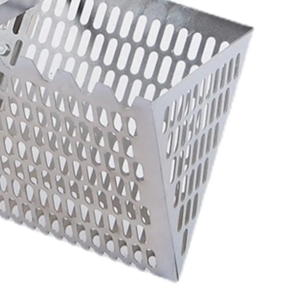 Râteau Tamis à Sable En Acier Inoxydable 304 - Manche Long, Détachable - Pour Plage Et Jardin