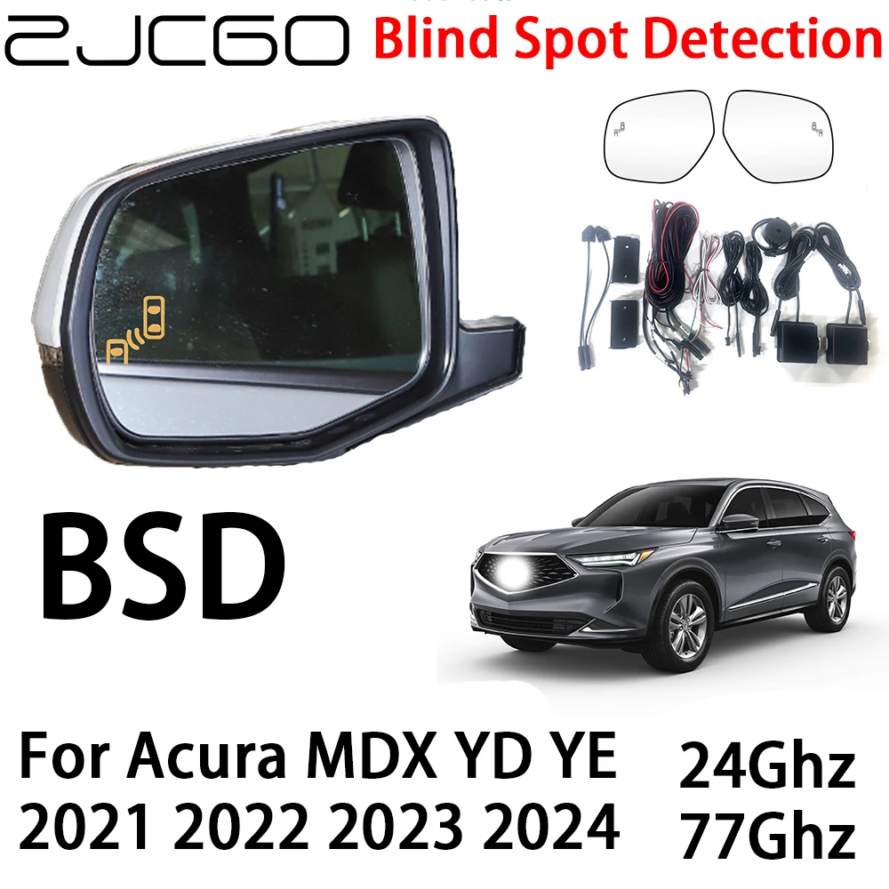 ZJCGOCarBSDRadarWarningSystemBlindSpotDetectionSafetyDriving
