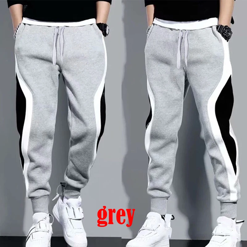 Men's/women's Casual Sweatpants Contrasting Colors Essentials Joggers Men Sweatpants Women Black Pants Mens Clothing