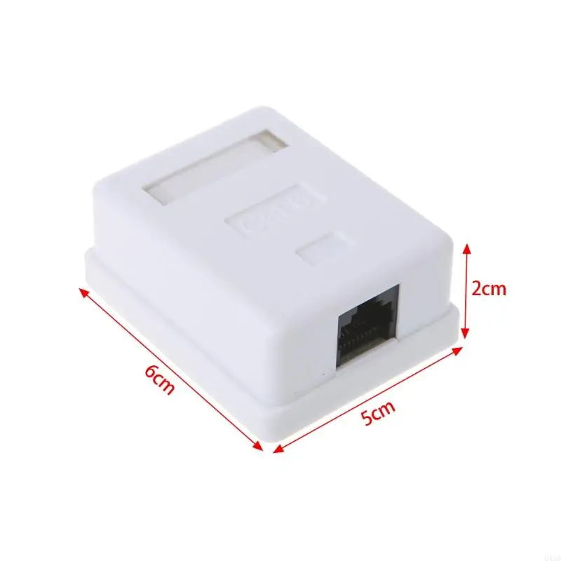 K43B CAT6 RJ45 키스톤 잭 여성 커플러 삽입 스냅 인 커넥터 소켓 어댑터