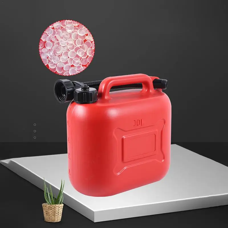 Car Fuel Can 5/10/20L Car Gase Can Fuel Tank Water Tank Oil Gasoline Diesel Storage Can Spare Plastic Petrol Barrel Car Motorcycle Truck