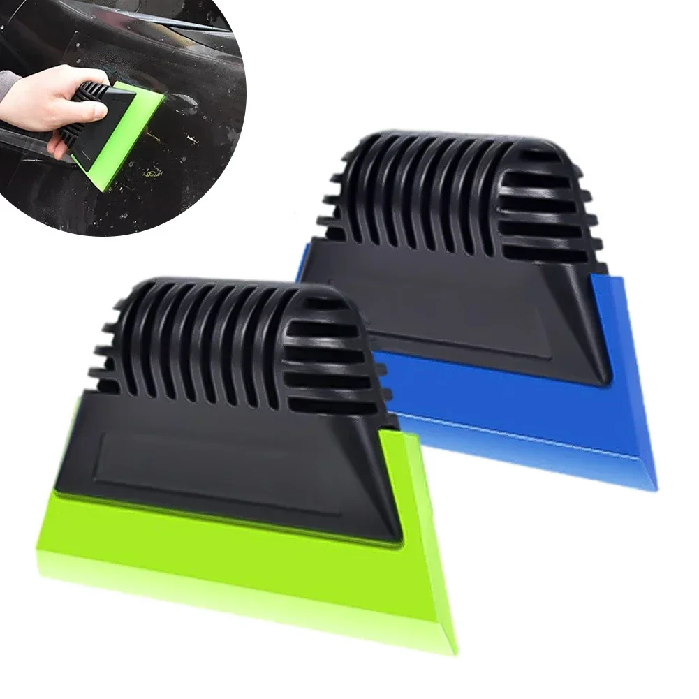 Soft Rubber Scraper Handled Water Wiper TPU PPF Squeegee Window Tint Car Clear Protect Film Application Vinyl Wrap Tools B01