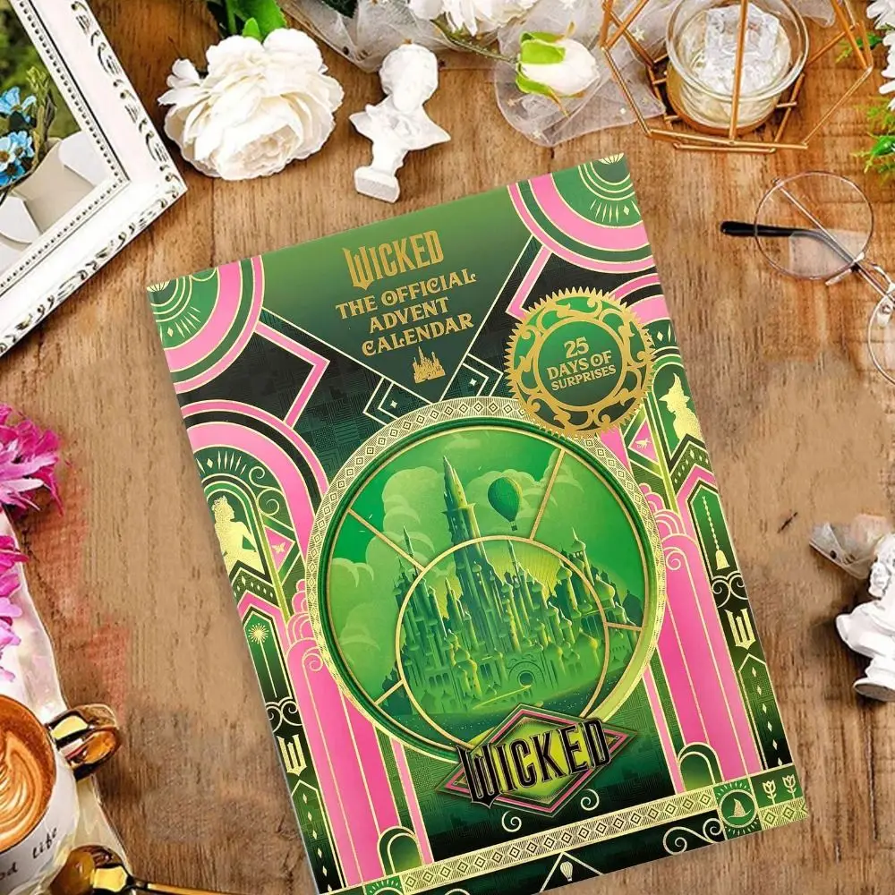 Xmas Wicked Advent Calendar New Year Gift Home Decor 25 Day With 25 Themed Collectible Items