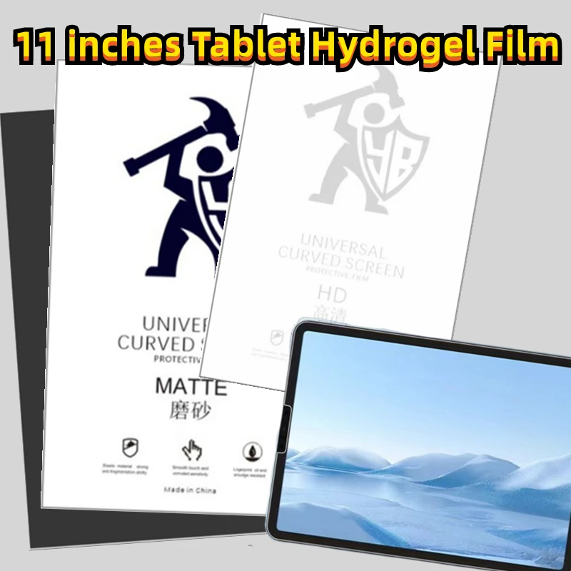20pcs TPU Hydrogel Film For iPad 9.7 10.5 Pro 11 Inch Tablet Laptop Front HD/Matte/Privacy Screen Protector Cutting Machine Plot