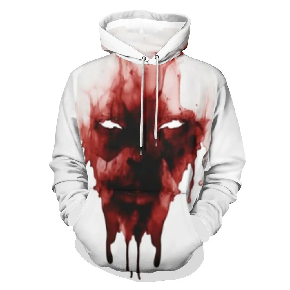 

2023 new 3D Print Hoodie,Men's halloween costume Design Pullover Hooded Sweatshirt WithKangaroo Pocket Streetwear For Winter Fal