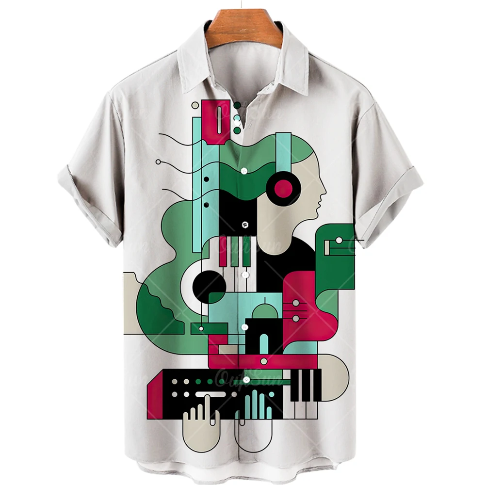 Рисунок 3 - Гавайская винтажная рубашка с геометрическим