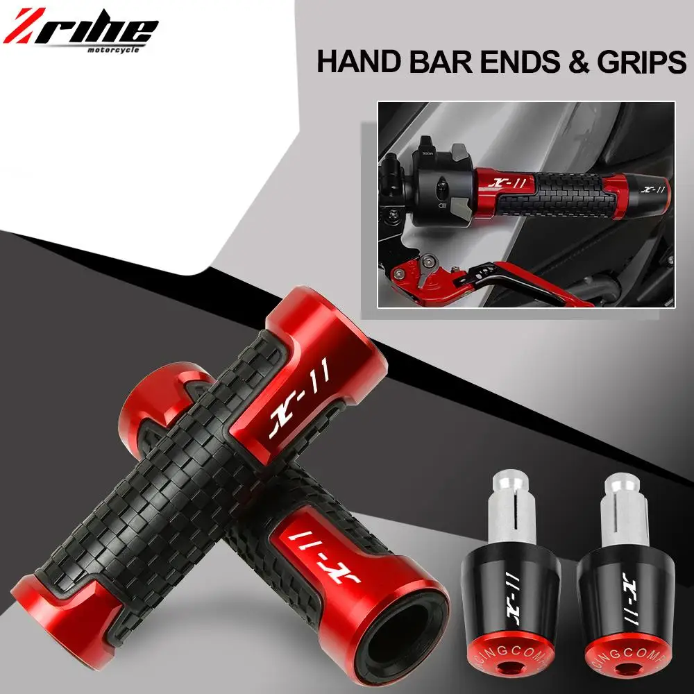 Motorcycle For Honda X-11 X11 1999-2022 2021 2020 2019 2018 2017 2016 2015 78'' 22Mm Handlebar Grips Handle Bar Caps Ends Plugs