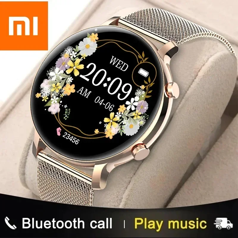 Xiaomi Portable Bluetooth Call Smart Watch Women Ecg + Ppg Smartwatch Fashion Waterproo Ladies Watch Bracciali Impermeabili Per Ragazza