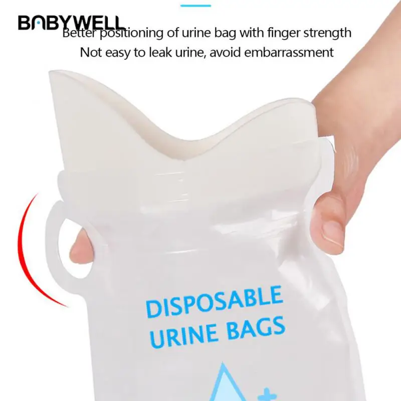 

Mobile Toilets White Portable Universal Mini Emergency Car Supplies Urinal Toilet Bag Unisex Disposable Car Accessories 700cc