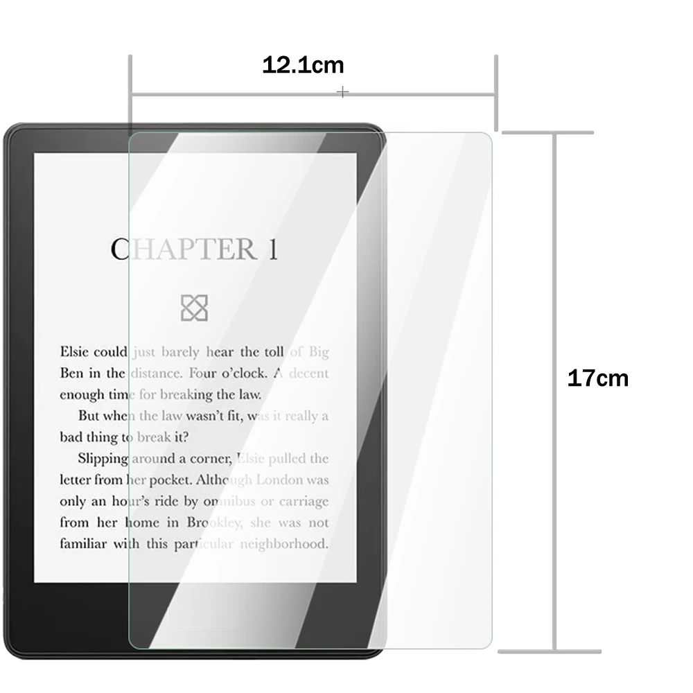 3PCS PET Screen Protector for Kindle Paperwhite 7.0 (12th gen,2024) 6.8'' (11th Generation,2021) colorsoft Signature Edition 6