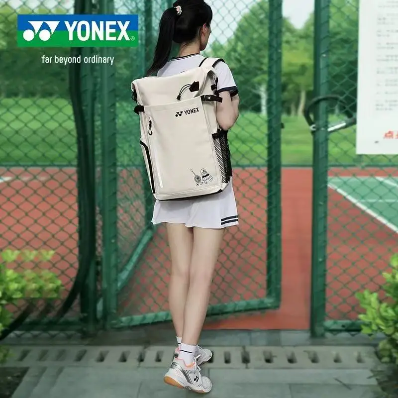 YONEX High-quality Badminton Bag Men's and Women's Tennis Yy Backpack Large Capacity Independent Shoe Compartment Joint Style 5