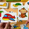 32 Pack Montessori Education Toddler Matching Cards Learning Games for Kids Toys for Kids 2 to 4 Years Old Cartoon Puzzle Baby 2